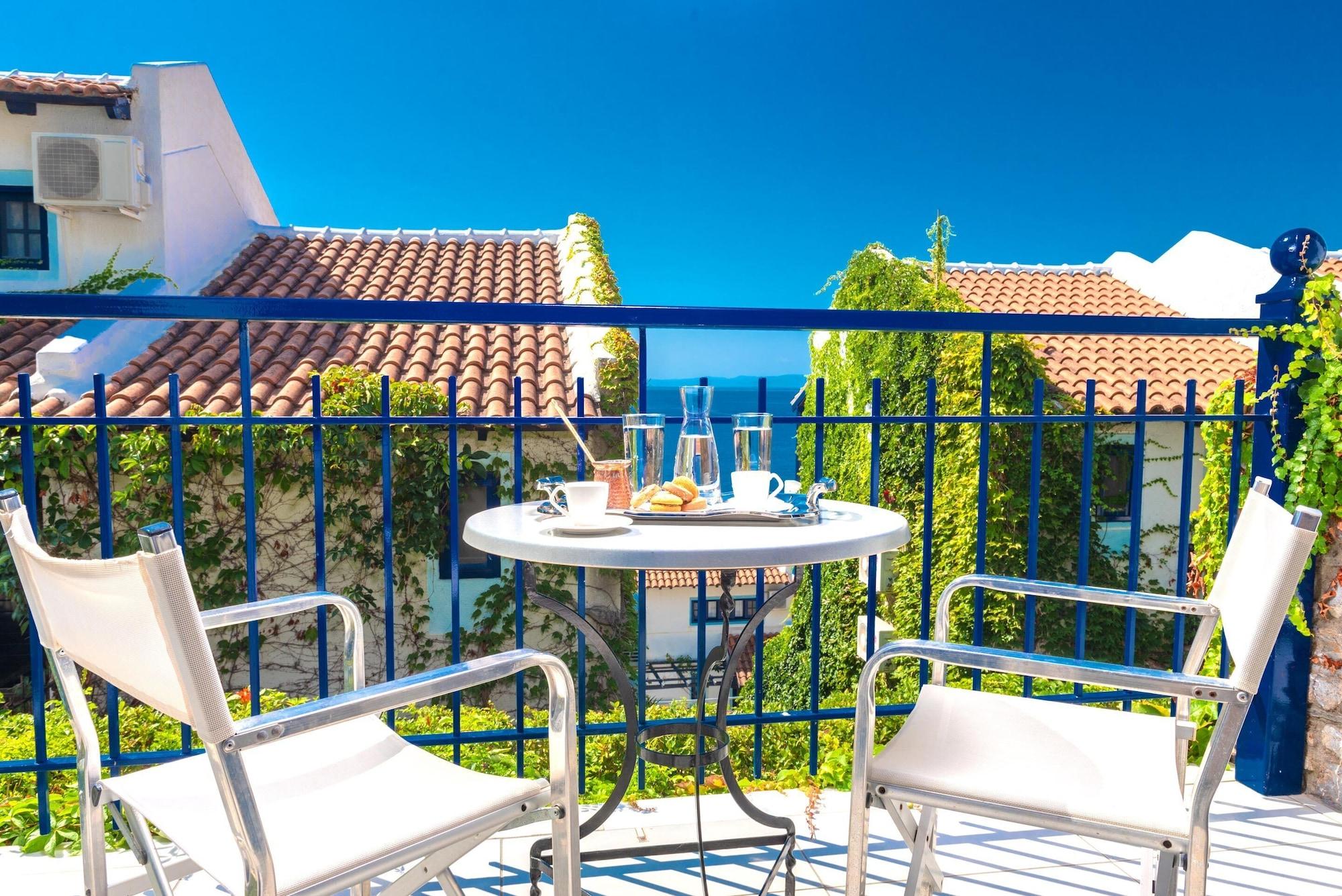 Adrina Beach Hotel Panormos  Exteriör bild