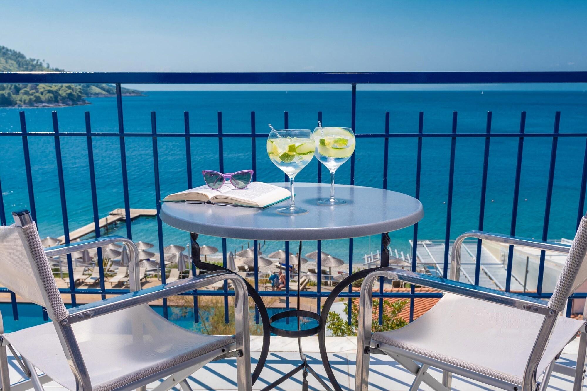 Adrina Beach Hotel Panormos  Exteriör bild