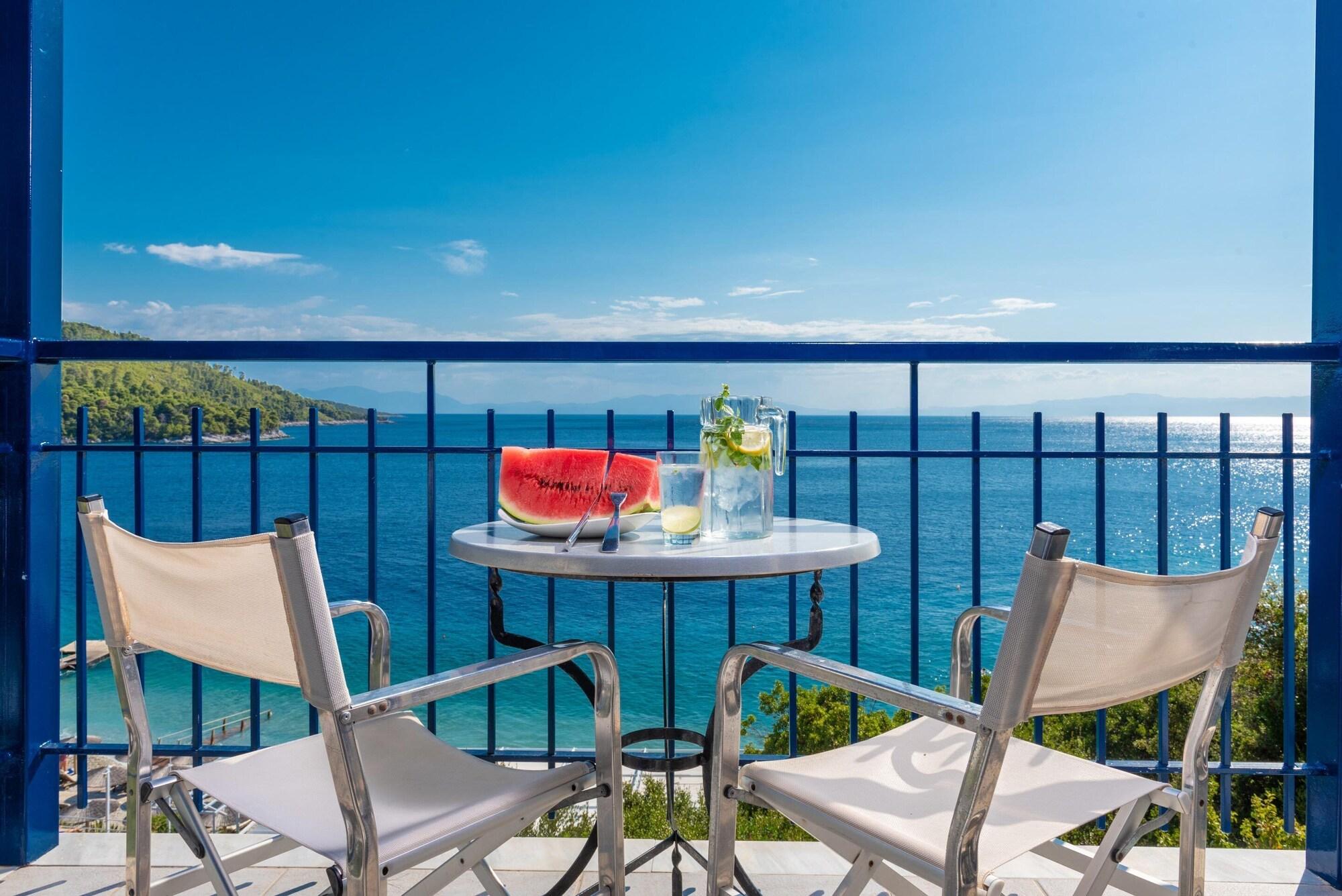 Adrina Beach Hotel Panormos  Exteriör bild