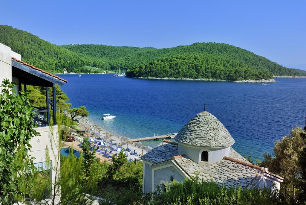 Adrina Beach Hotel Panormos  Exteriör bild