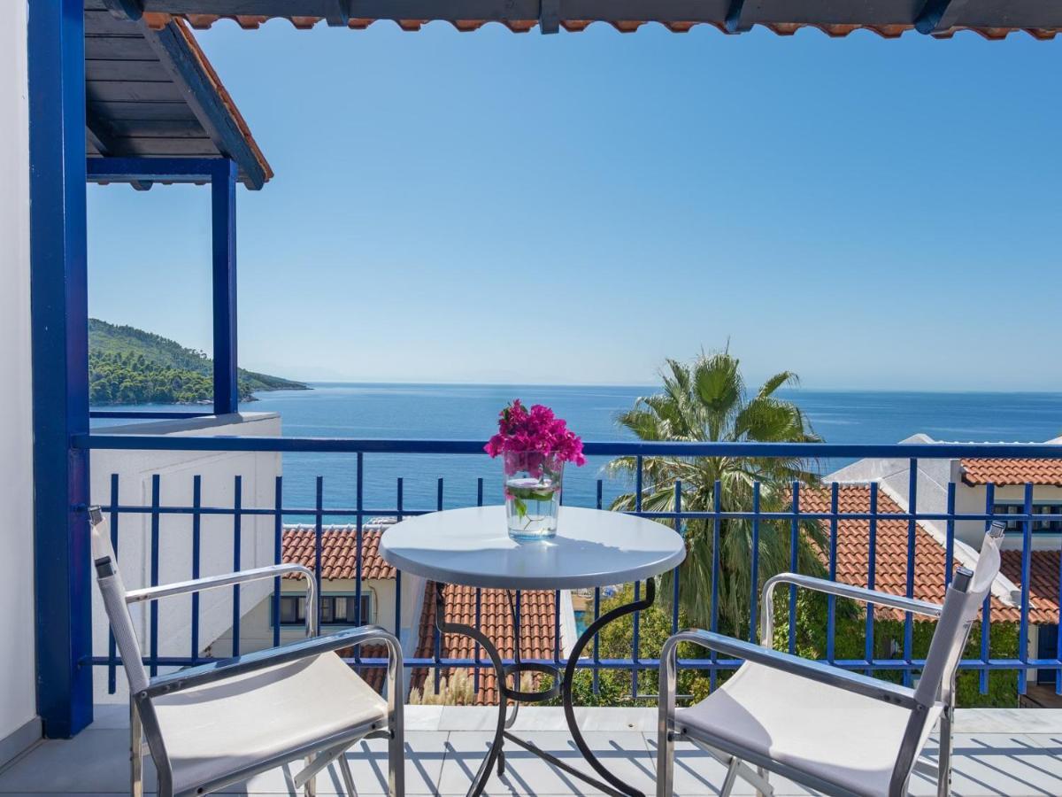Adrina Beach Hotel Panormos  Exteriör bild