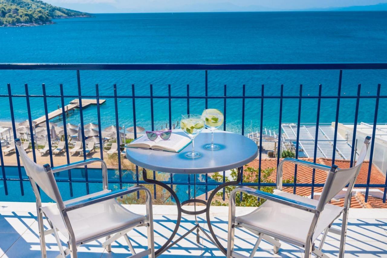 Adrina Beach Hotel Panormos  Exteriör bild