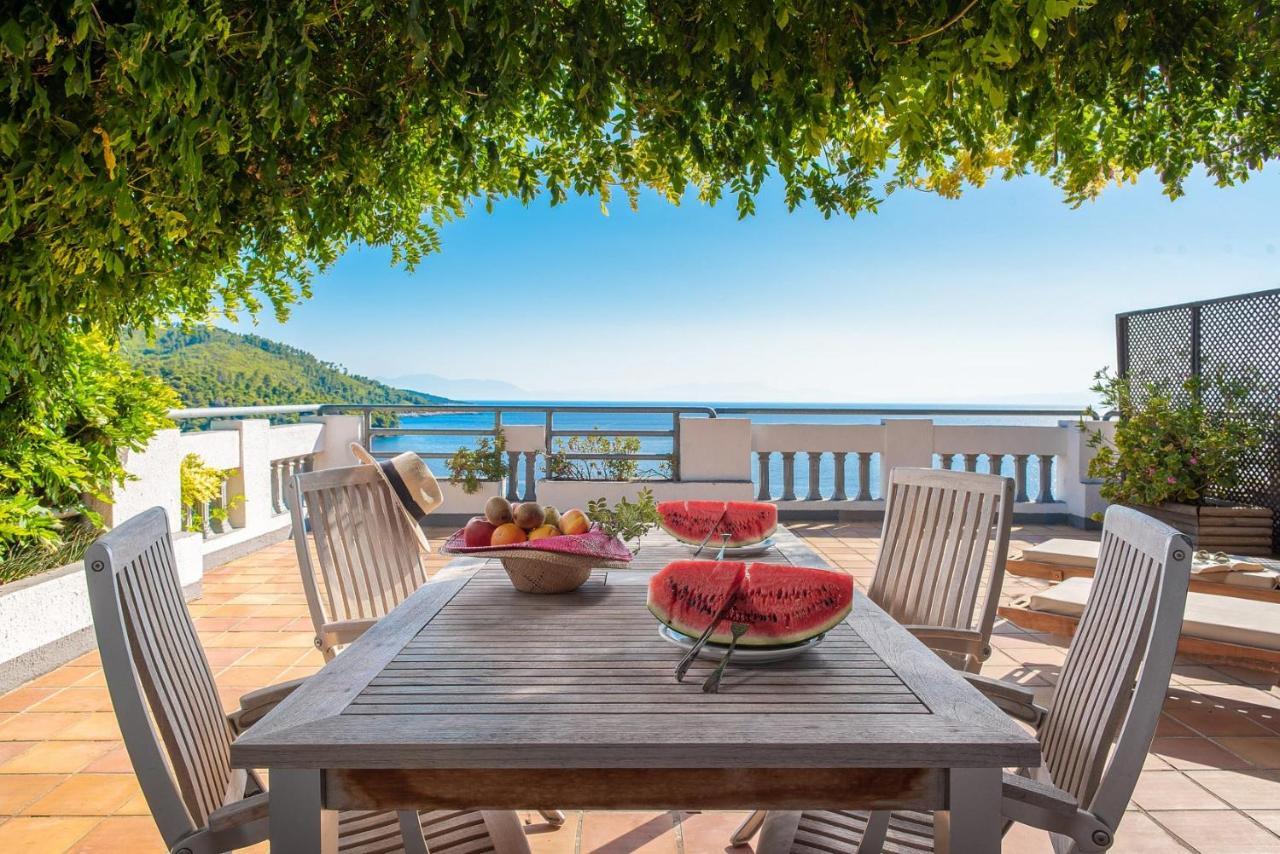 Adrina Beach Hotel Panormos  Exteriör bild